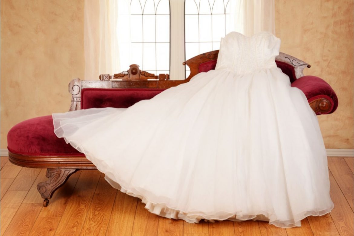 The different types of tulle for a wedding dress